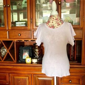 NWT Free People Flutter Sleeve Top large